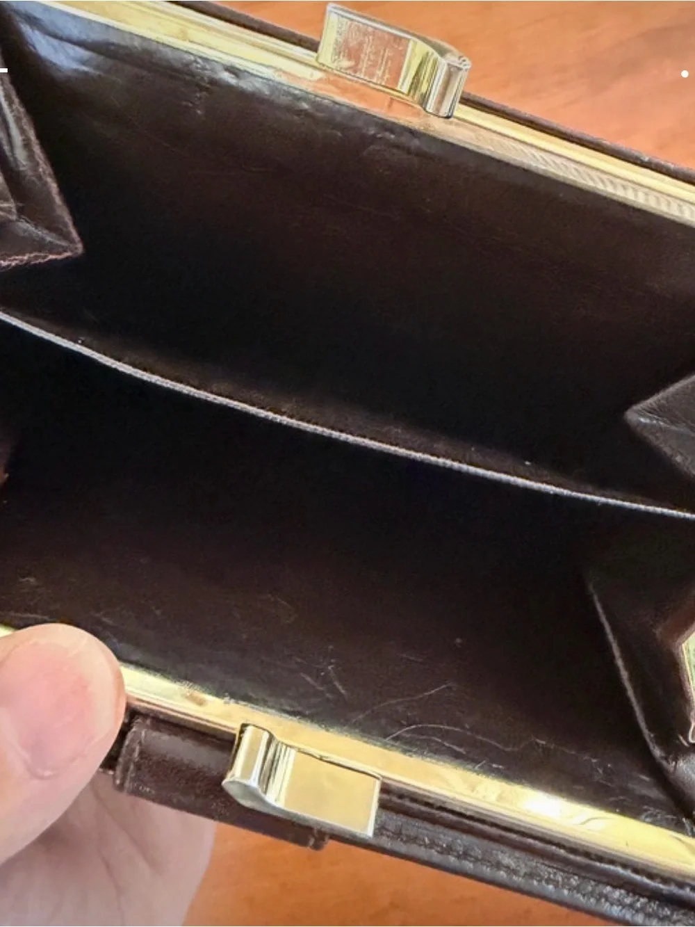 Vintage Givenchy 4G Logo Leather Bifold Wallet – Brown